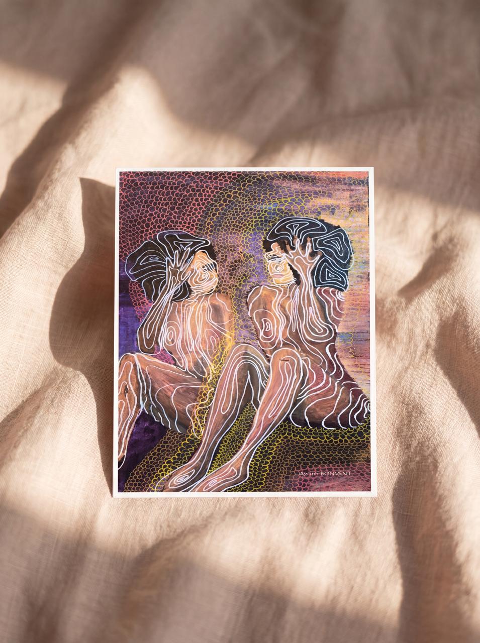 CARTE ELLE SE RECONNAIT