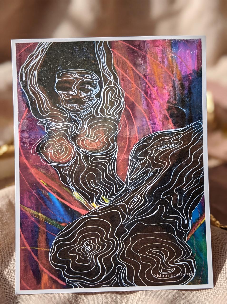 CARTE ELLE S'INCARNE